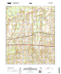 Saltillo 2019 topographic map thumbnail