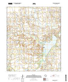Santa Rosa Lake 2019 topographic map thumbnail