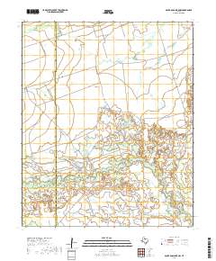 Santa Rosa Lake NW 2019 topographic map thumbnail