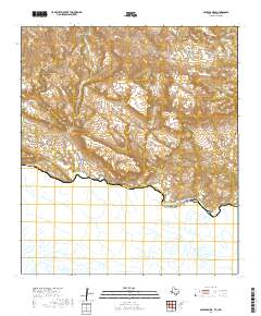 Santana Mesa 2019 topographic map thumbnail