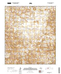 Sauceda Ranch 2019 topographic map thumbnail