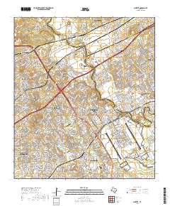 Schertz 2019 topographic map thumbnail