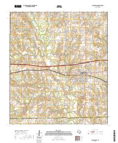 Schulenburg 2019 topographic map thumbnail