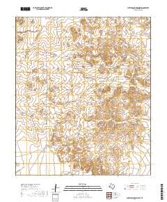 Screw Bean Draw West 2019 topographic map thumbnail