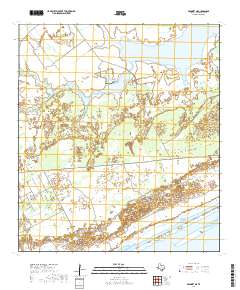 Seadrift NE 2019 topographic map thumbnail