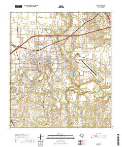 Seguin 2019 topographic map thumbnail