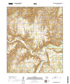 Seven Diamond L Canyon 2019 topographic map thumbnail