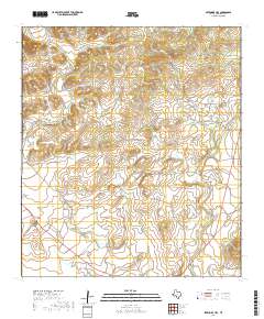 Sevenmile Hill 2019 topographic map thumbnail
