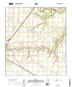 Sinton East 2019 topographic map thumbnail