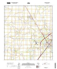 Sinton West 2019 topographic map thumbnail