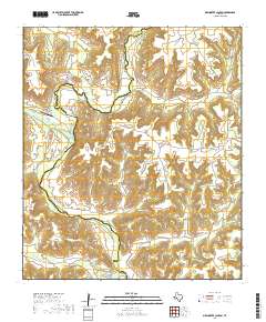 Sixshooter Canyon 2019 topographic map thumbnail