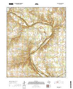 Smiths Bend 2019 topographic map thumbnail