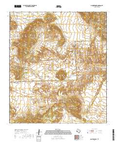 Sombrero Peak 2019 topographic map thumbnail