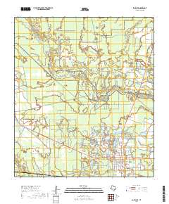 Sour Lake 2019 topographic map thumbnail