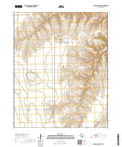 Sourdough Creek NE 2019 topographic map thumbnail