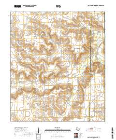 South Mustang Draw NE 2019 topographic map thumbnail