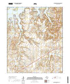 Southeast Lake Kemp 2019 topographic map thumbnail