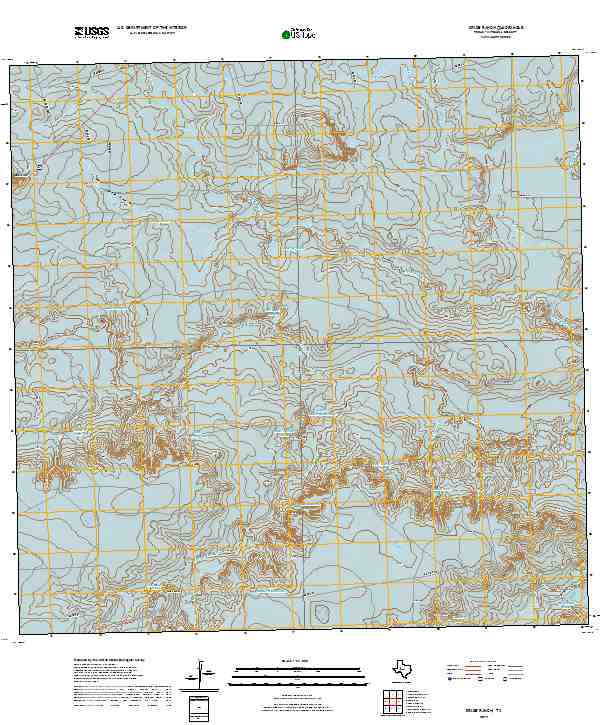 Spade Ranch 2019 topographic map thumbnail