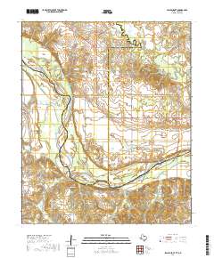 Spanish Fort 2019 topographic map thumbnail