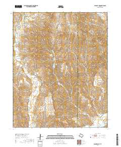 Spencer Lake 2019 topographic map thumbnail