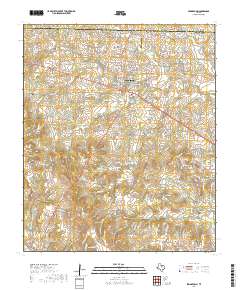 Springtown 2019 topographic map preview