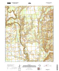 Stanmire Lake 2019 topographic map thumbnail