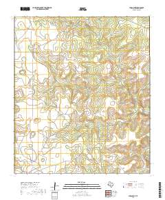 Steen Lake 2019 topographic map thumbnail
