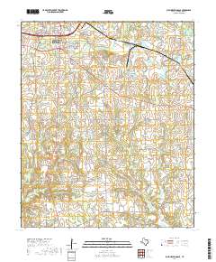 Sulphur Springs SE 2019 topographic map thumbnail