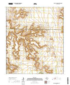 Table Top Mountain 2019 topographic map thumbnail
