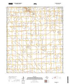 Tahoka SW 2019 topographic map thumbnail