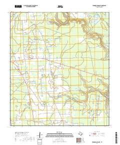 Tarkington Prairie 2019 topographic map thumbnail