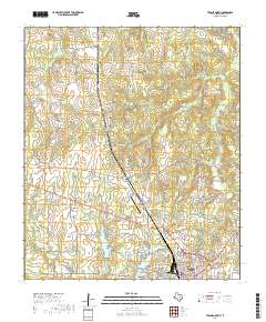 Teague North 2019 topographic map thumbnail