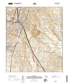 Temple 2019 topographic map thumbnail
