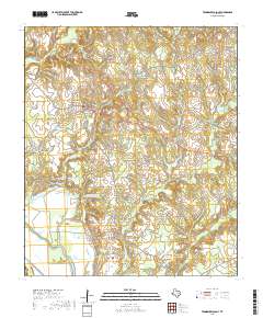 Tennessee Colony 2019 topographic map thumbnail