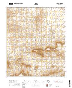 Tepee Butte 2019 topographic map thumbnail