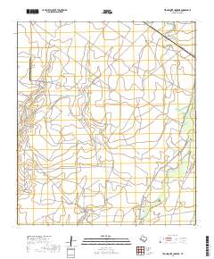 Tequesquite Creek NE 2019 topographic map thumbnail