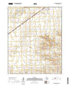 Texhoma South 2019 topographic map thumbnail