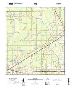 Texla 2019 topographic map thumbnail