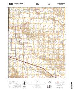 Texline North 2019 topographic map thumbnail