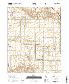 Texline South 2019 topographic map thumbnail