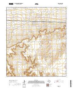 Texon 2019 topographic map thumbnail