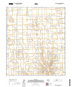 Three Bluff Draw SW 2019 topographic map thumbnail