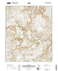 Throckmorton NE 2019 topographic map thumbnail