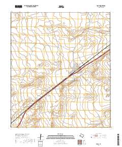 Toyah 2019 topographic map thumbnail