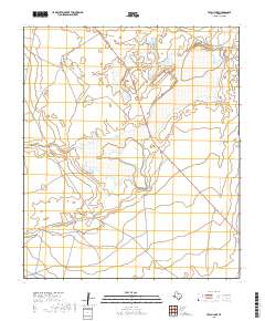 Toyah Lake 2019 topographic map thumbnail