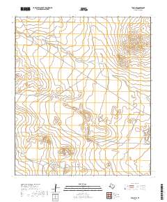 Toyah NW 2019 topographic map thumbnail