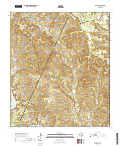 Travis Peak 2019 topographic map thumbnail