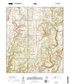 Trickham 2019 topographic map preview