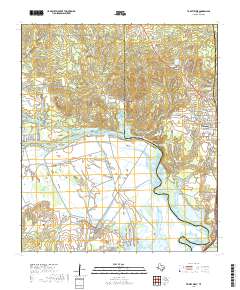 Trinity West 2019 topographic map thumbnail