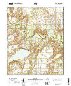 Truscott North 2019 topographic map thumbnail